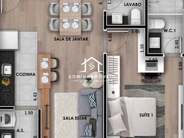 Apartamento para Venda em Atibaia - 2