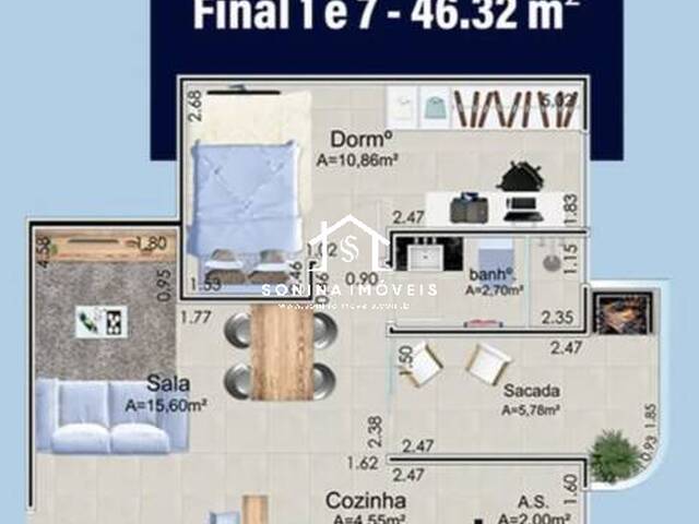 Apartamento para Venda em Praia Grande - 5