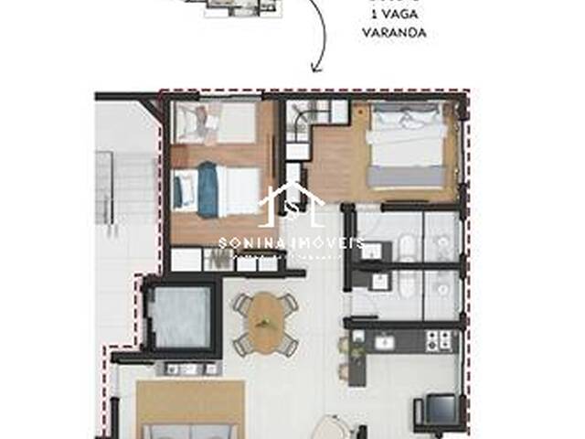 Apartamento para Venda em Atibaia - 3