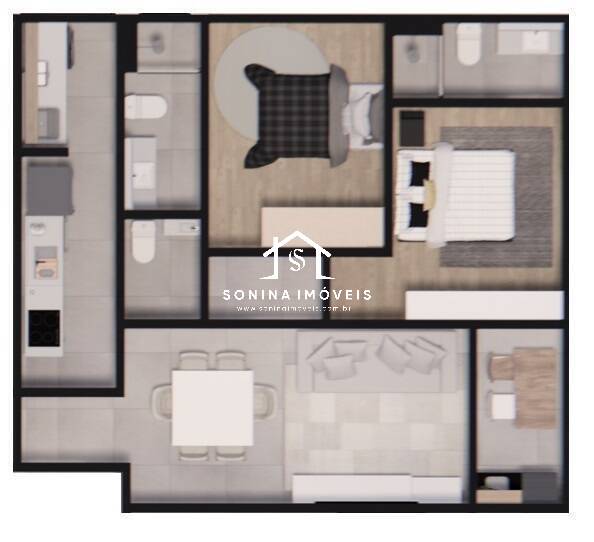 Apartamento, 2 quartos, 67 m² - Foto 30