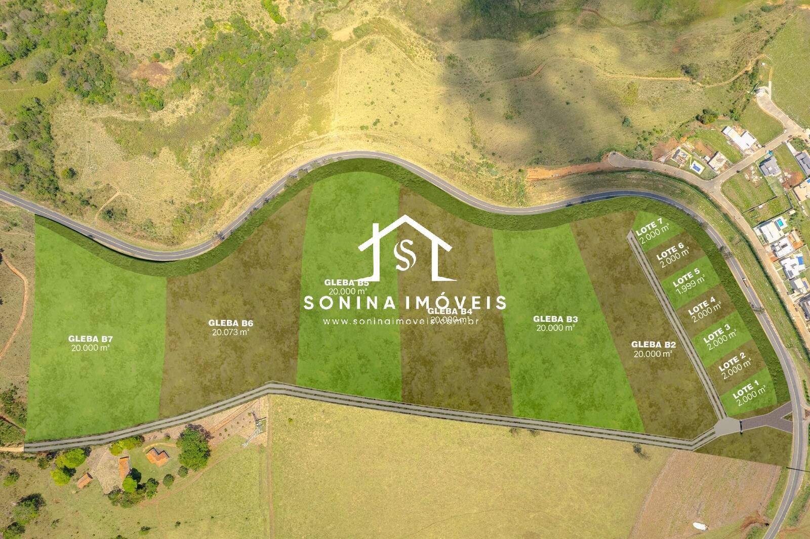 Terreno, 2000 m² - Foto 2