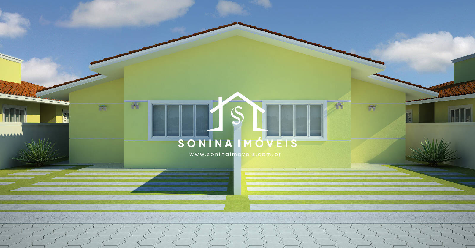 Casa, 2 quartos, 58 m² - Foto 1