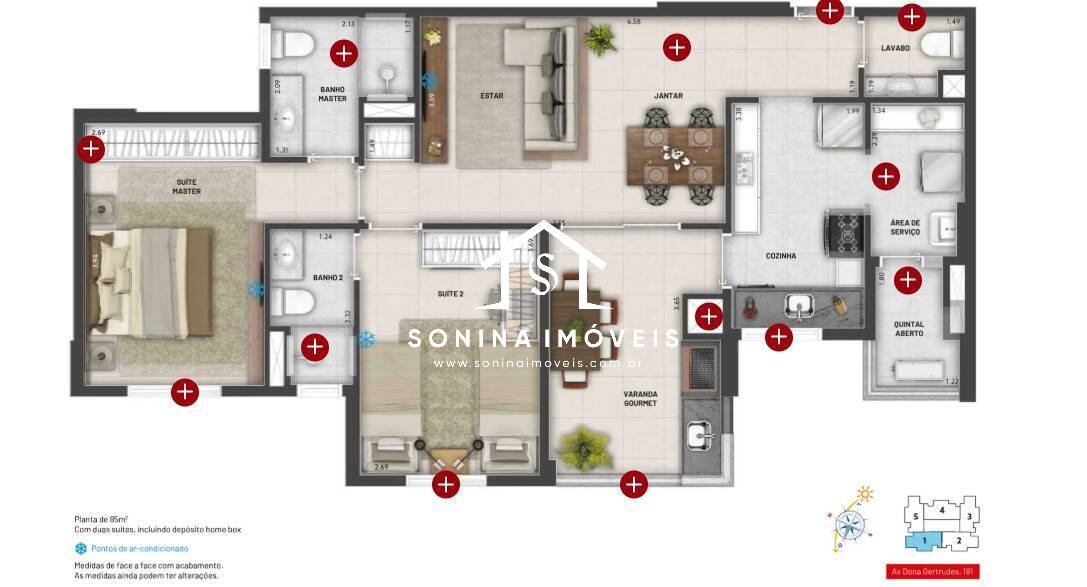 Apartamento, 2 quartos, 80 m² - Foto 32