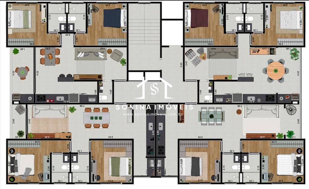 Apartamento, 2 quartos, 81 m² - Foto 8