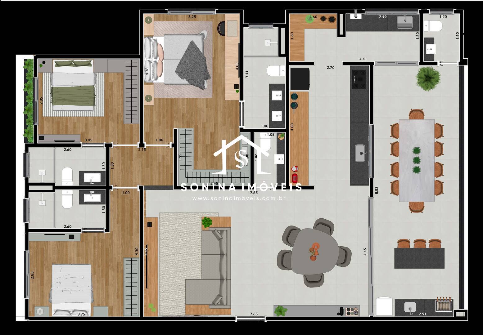 Apartamento, 3 quartos, 173 m² - Foto 10