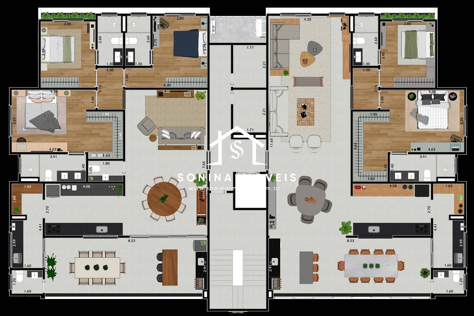 Apartamento, 3 quartos, 173 m² - Foto 17