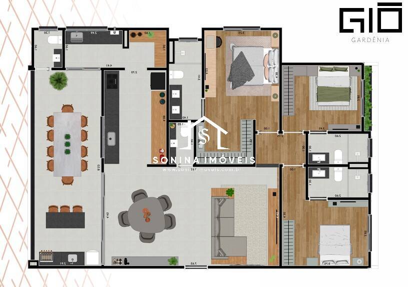 Apartamento, 3 quartos, 173 m² - Foto 18