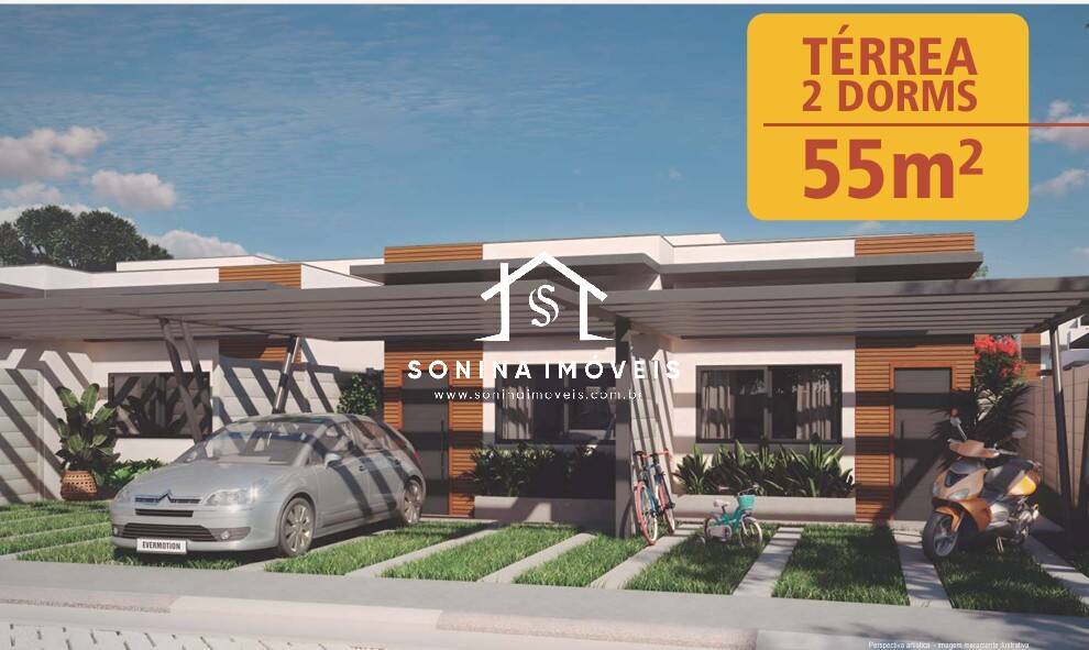 Casa, 2 quartos, 69 m² - Foto 1