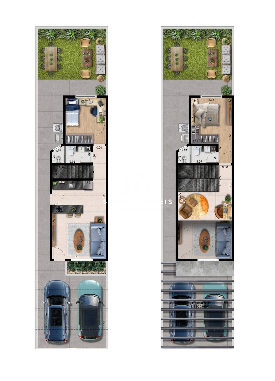 Casa, 2 quartos, 69 m² - Foto 20