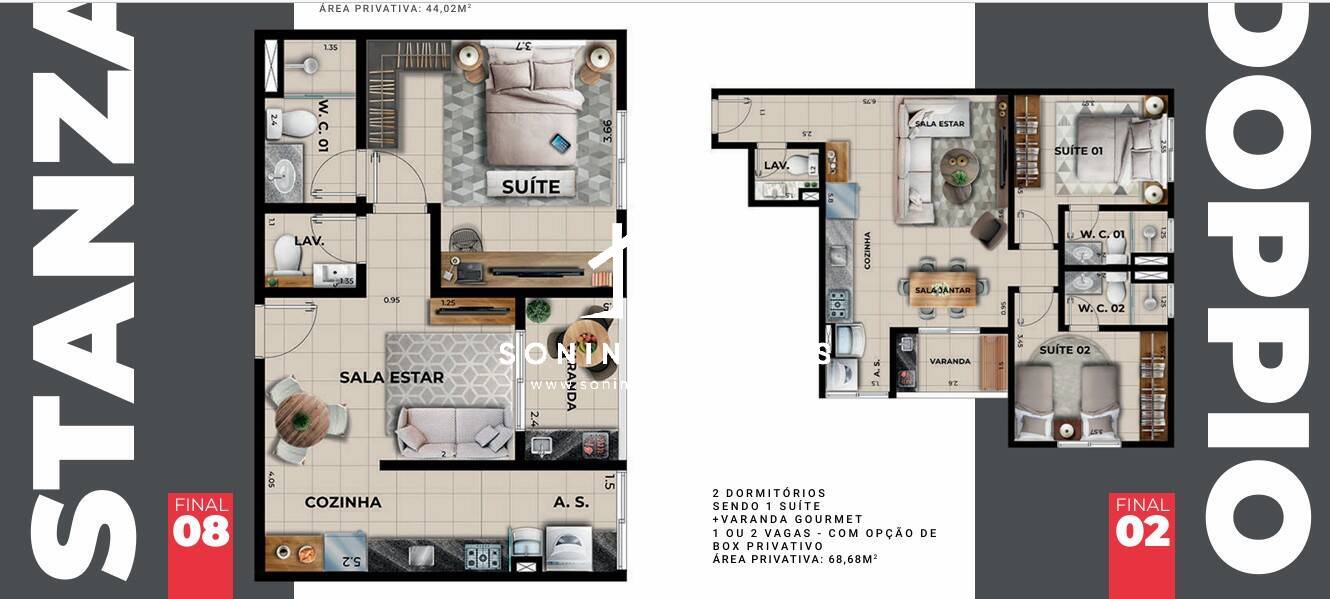 Apartamento, 2 quartos, 67 m² - Foto 18