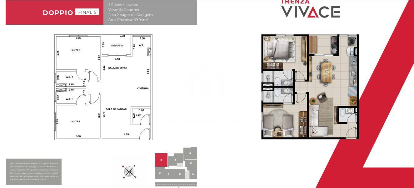 Apartamento, 1 quarto, 43 m² - Foto 20