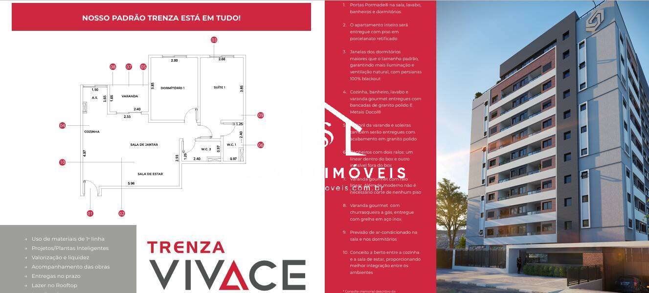 Apartamento, 1 quarto, 43 m² - Foto 23