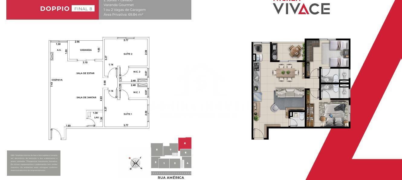 Apartamento, 1 quarto, 43 m² - Foto 22