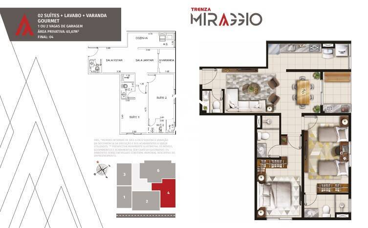 Apartamento, 2 quartos, 65 m² - Foto 18