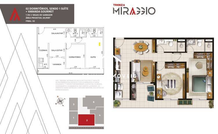 Apartamento, 2 quartos, 65 m² - Foto 19