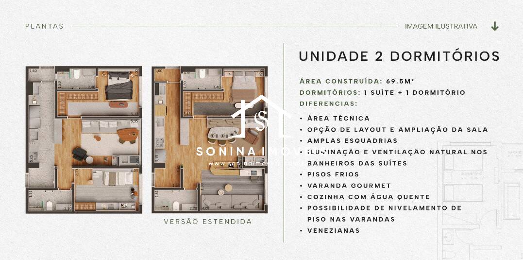 Apartamento à venda com 3 quartos, 60m² - Foto 19