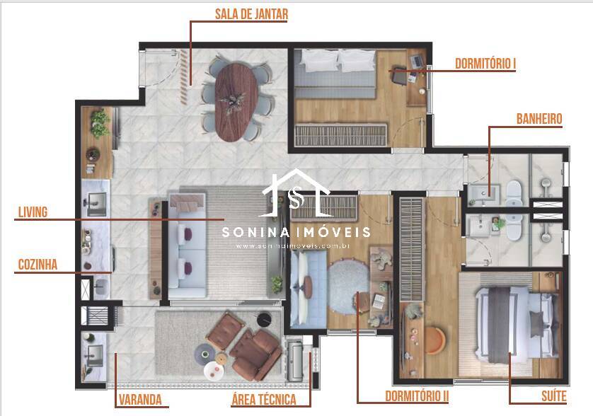 Apartamento, 1 quarto, 51 m² - Foto 29