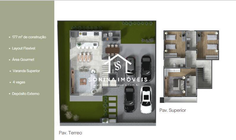 Casa, 3 quartos, 177 m² - Foto 4