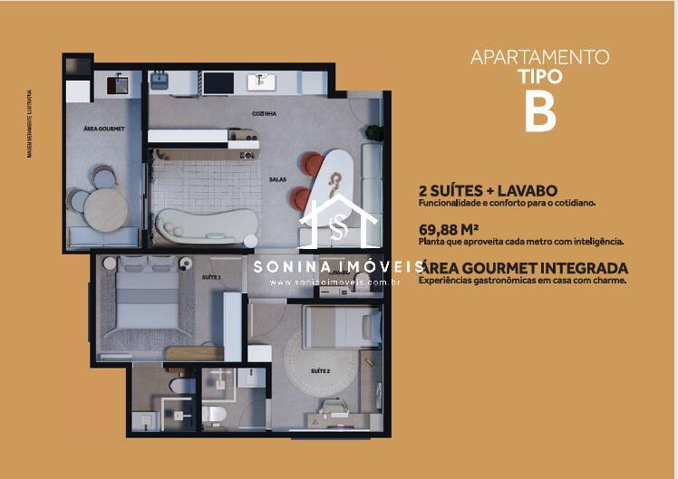 Apartamento, 1 quarto, 47 m² - Foto 17