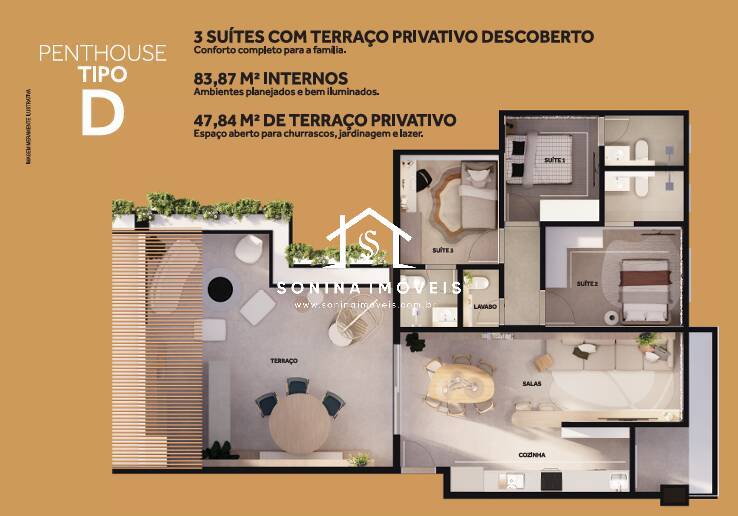 Apartamento, 1 quarto, 47 m² - Foto 24