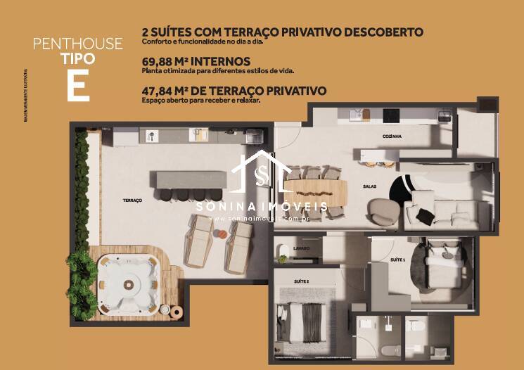 Apartamento, 1 quarto, 47 m² - Foto 27