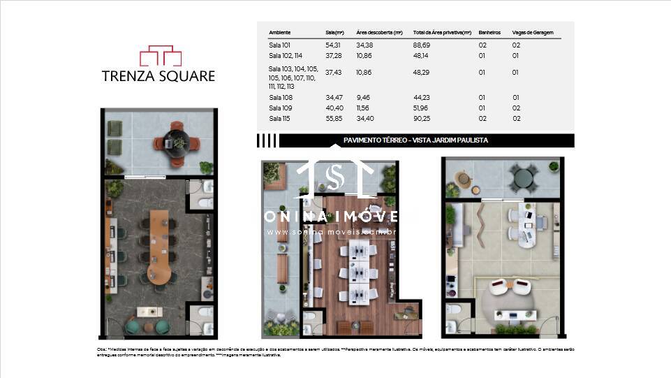 Sala-Conjunto, 44 m² - Foto 13