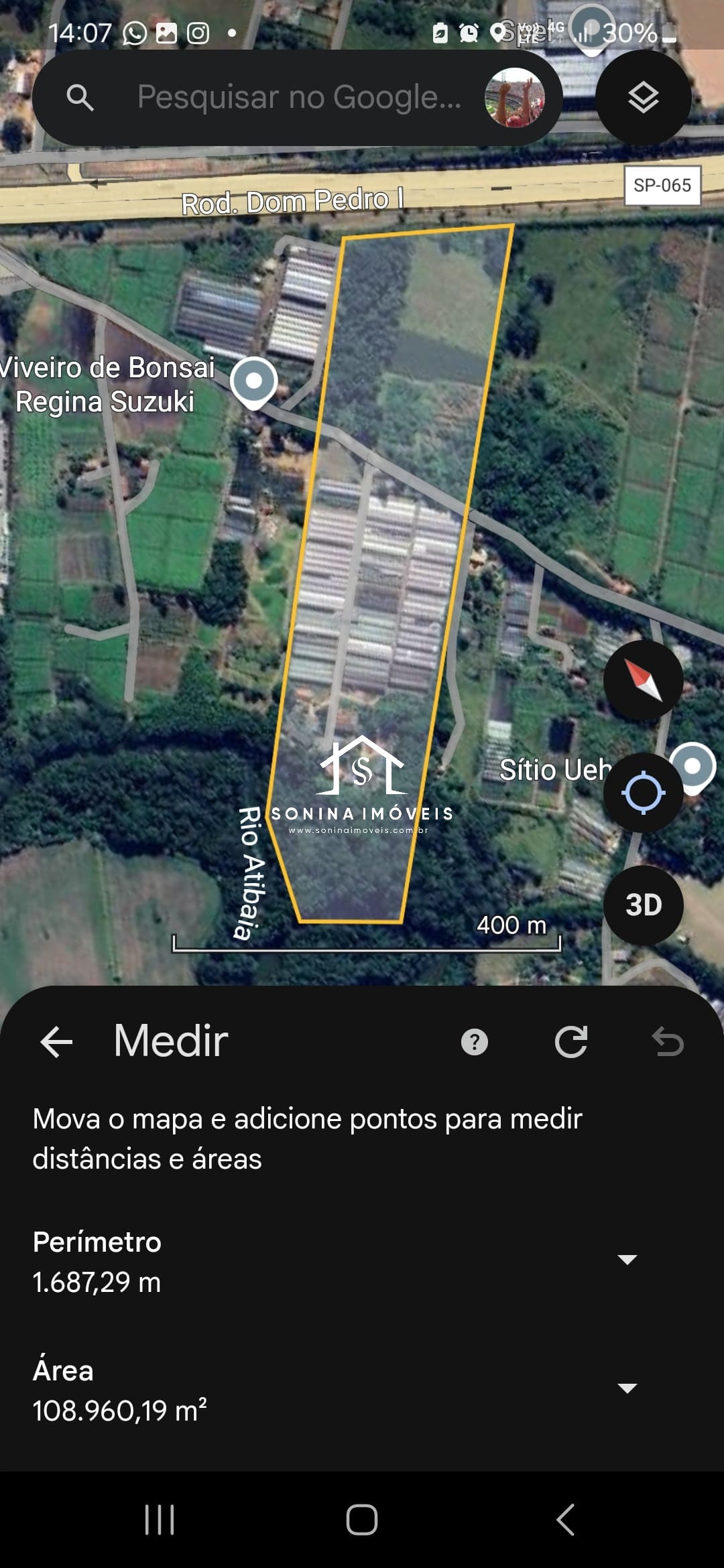 Terreno, 4 hectares - Foto 1