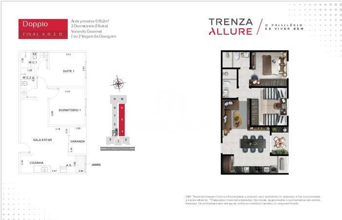 Apartamento, 2 quartos, 64 m² - Foto 34